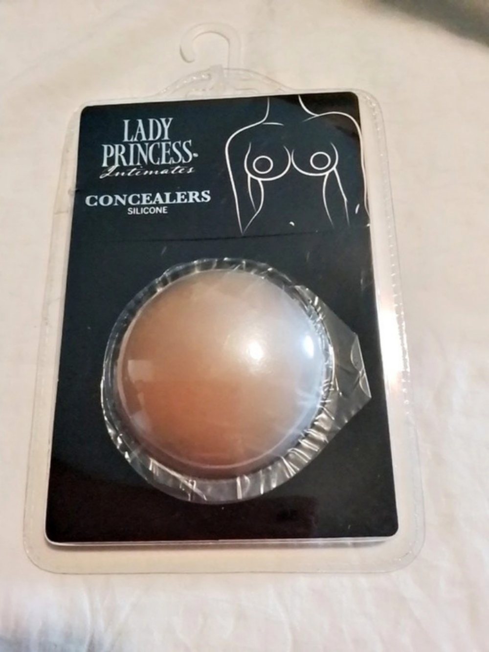 Lady Princess Concealers Self-Adhesive Washable Nipple Covers NWT